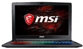  MSI GP62M 7RDX (GP62M7RDX-1888UA) Black