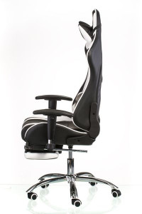   Special4You ExtremeRace E4732 black/white with footrest 3