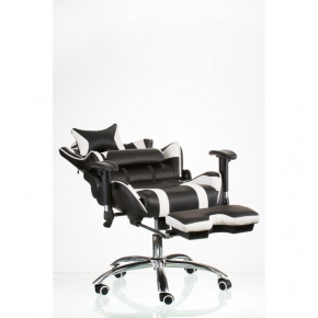   Special4You ExtremeRace E4732 black/white with footrest 5