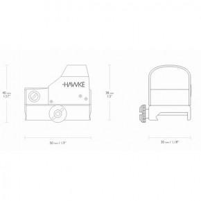   Hawke RD1x WP Auto Brightness (Weaver) 4