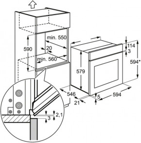   Electrolux EOB 5434 AOX 3