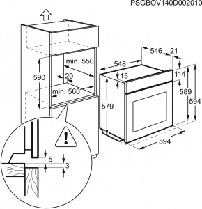   Electrolux EOC45651OX 4