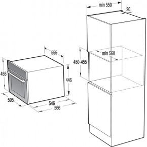   Gorenje BCM547S12X 3