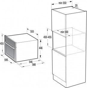   Gorenje BCM 547 ORA-B 4