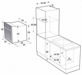   Gorenje BO635E11W 3