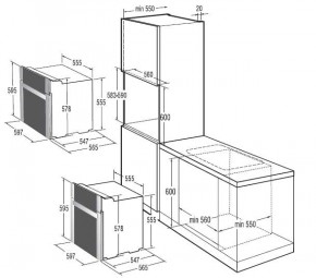    Gorenje BO 75 SY2W 3