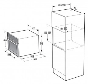   Gorenje BO 547 S10X (BO4CO4H1-47) 5