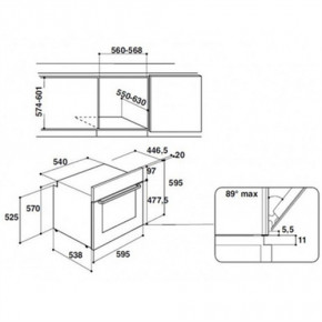   Indesit FA3540HIXHA 3