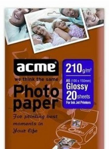  Acme A-6 Glossy Photo Paper 115g/m 100