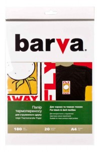  Barva A4 THERMOTRANSFER Black (IP-BAR-T205-075)