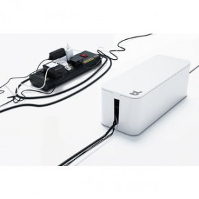    Bluelounge CableBox Cable Management Box White (CB-01-WH) 4