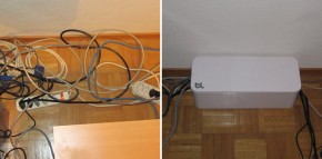    Bluelounge CableBox Cable Management Box White (CB-01-WH) 11