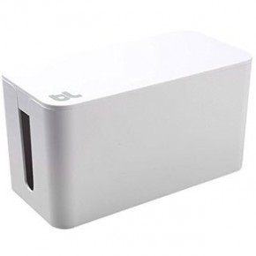    Bluelounge CableBox Mini Cable Management Box White (CBM-WH) 3