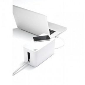    Bluelounge CableBox Mini Cable Management Box White (CBM-WH) 4