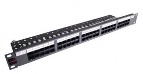 - Molex 19", 50xRJ45, .3, UTP, 1U PID-00145