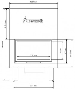   A.caminetti Flat 100  3