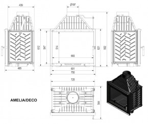   Kratki Amelia Deco 25  4