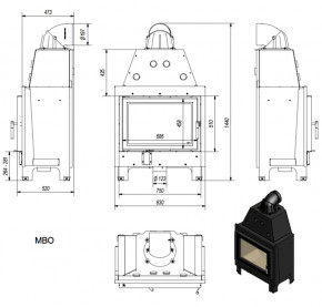   Kratki MBO/PF 15  5