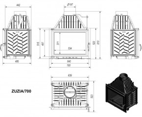   Kratki Zuzia 700 16  3