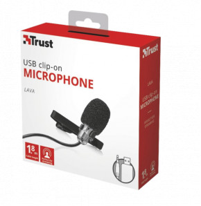  Trust Lava USB clip-on microphone 5