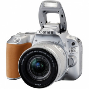  Canon EOS 200D kit 18-55 IS STM Silver 3