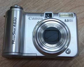   Canon powershot A630 Silver 4