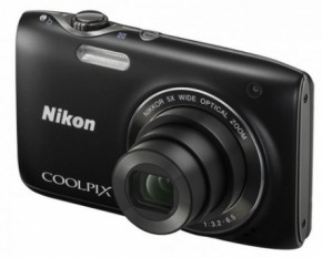  Nikon Coolpix S3100 Black