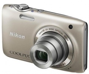  Nikon Coolpix S3100 Silver