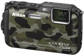  Nikon Coolpix AW120 Camouflage