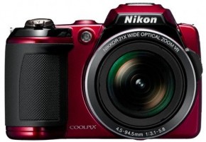  Nikon Coolpix L120 Red