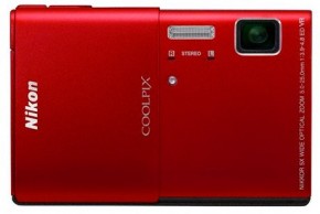  Nikon Coolpix S100 Red