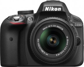  Nikon D3300 18-55mm VR II Black