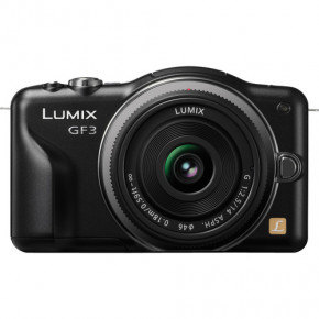  Panasonic Lumix 14mm Kit Black  DMC-GF3C