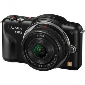  Panasonic Lumix 14mm Kit Black  DMC-GF3C 3