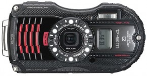  Ricoh WG-4 GPS Black-Red