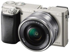  Sony Alpha 6000 kit 16-50mm Silver