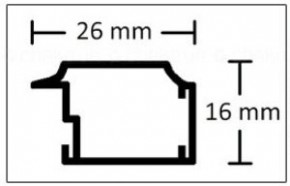    Chako BP-47 10x15 White 4