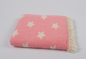 - Barine Stars Throw pembe  130*170