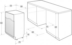    Gorenje GV 6S Y2 B 6