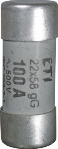  ETI CH 22X58 gG 100A, 500V (2640025)