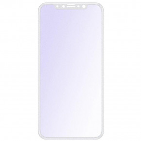   Baseus Tempered Glass Silk-screen Blue Light Protection 0.2mm for iPhone X White (SGAPIPH8-HES02)