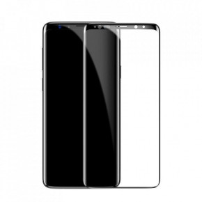   Baseus All-Screen Arc-Surface Tempered Glass 0.3mm for Samsung S9 Plus Black (SGSAS9P-TM01)