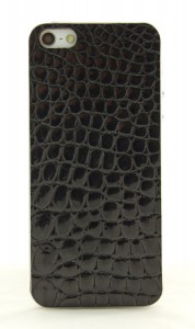      Apple iPhone 5 alligator Black nature qub