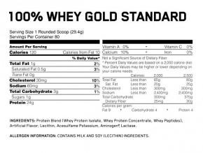  Optimum Nutrition Gold Standard 100% Whey 454  3