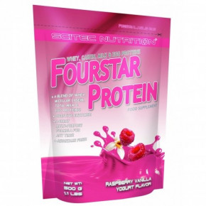  Scitec Nutrition Fourstar Protein T500 g Strawberry cream