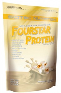  Scitec Nutrition Fourstar Protein T500g french vanilla