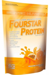  Scitec Nutrition Fourstar Protein 500g milk orange maracuja