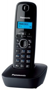  Panasonic KX-TG1611UAH Black Grey