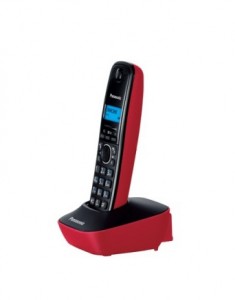  Panasonic KX-TG1611UAR Black Red 3