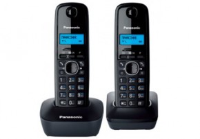   Panasonic KX-TG1612UAH Black Grey (1)